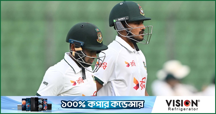 শান্ত-মুশফিকের বিদায়ে চাপে বাংলাদেশ